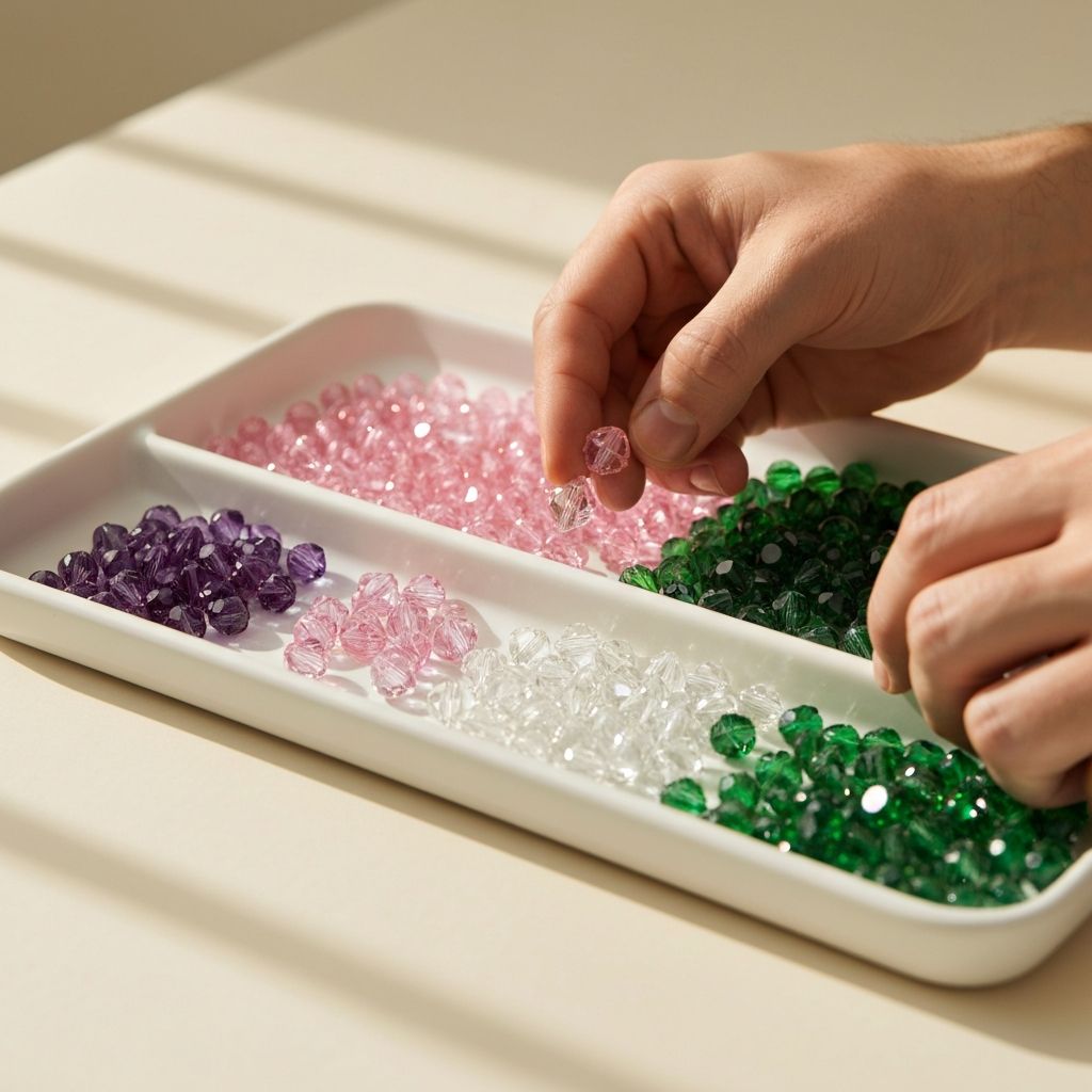 Sorting crystals